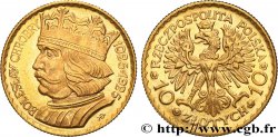 POLOGNE - RÉPUBLIQUE INDÉPENDANTE 10 Zlotych Boleslas Ier 1925 Varsovie SPL