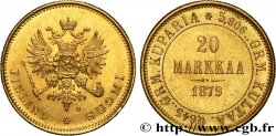 FINLANDE - GRAND-DUCHÉ - ALEXANDRE III 20 Markkaa 1879 Helsinki MS