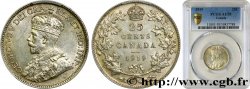 CANADA 25 Cents Georges V 1919