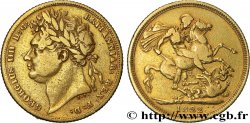 GREAT BRITAIN - GEORGE IV Souverain 1822 Londres VF