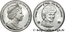 ISLAS VíRGENES BRITáNICAS 1 Dollar Proof Lady Diana 2002 Pobjoy Mint