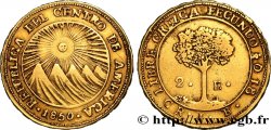 COSTA RICA - RÉPUBLIQUE DE L AMÉRIQUE CENTRALE 2 Escudos 1850  San José XF