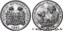 SIERRA LEONE 1 Dollar Proof Lady Diana et Mère Teresa 1997 Pobjoy Mint