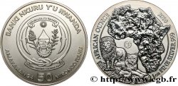 RWANDA 50 Francs (1 once) 2010 