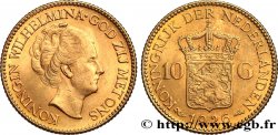 NETHERLANDS 10 Gulden or ou 10 Florins Wilhelmine 1926 Utrecht