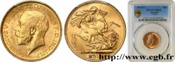 AUSTRALIE - GEORGES V 1 Souverain  1915 Sydney SPL64 PCGS