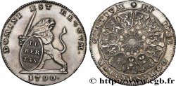 BELGIQUE - ÉTATS UNIS DE BELGIQUE Lion d’argent ou pièce de 3 florins 1790 Bruxelles AU