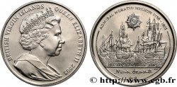 ÎLES VIERGES BRITANNIQUES 1 Dollar Proof Amiral Nelson 2005 Pobjoy Mint