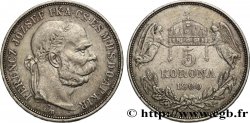 UNGHERIA 5 Korona François-Joseph 1900 Kremnitz
