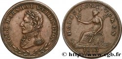 CANADA 1/2 Penny buste de Wellington - Bas-Canada 1813 