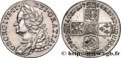 ROYAUME-UNI 1 Shilling Georges II 1758