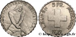 SUISSE 5 Francs 600e anniversaire de la bataille de Laupen 1939 Berne