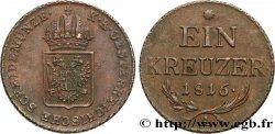 AUTRICHE 1 Kreuzer 1816 Vienne TTB+
