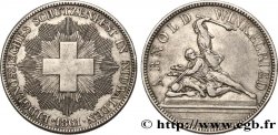 SWITZERLAND Module de 5 Francs Tir de Nidwald (Nidwalden) 1861 