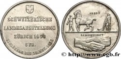 SUISSE 5 Francs Exposition de Zurich 1939 Huguenin - Le Locle