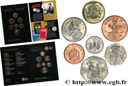 REGNO UNITO Série FDC 7 Monnaies 2008 