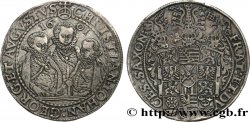 GERMANY - SAXONY Thaler Christian II, Jean-George et Auguste 1601 Leipzig