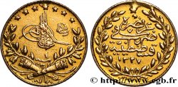 TÜRKEI 25 Kurush en or Sultan Mohammed V Resat AH 1327 An 4 (1912) Constantinople