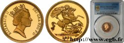 REGNO UNITO 1/2 Souverain Proof Élisabeth II 1991 Royal Mint, Llantrisant