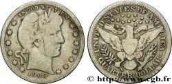 UNITED STATES OF AMERICA 1/4 Dollar Barber 1909 Philadelphie
