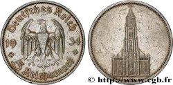 GERMANY 5 Reichsmark église de la garnison de Potsdam 1934 Berlin