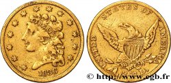 UNITED STATES OF AMERICA 2 1/2 Dollars 1836 Philadelphie