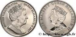 ÎLES VIERGES BRITANNIQUES 1 Dollar Proof Élisabeth II - Sapphire Jubilee 2017 Pobjoy Mint