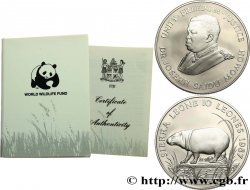 SIERRA LEONE 10 Leones Proof 1987  MS