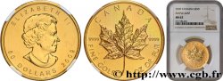 OR D INVESTISSEMENT 50 Dollars Maple Leaf Elisabeth II 2020