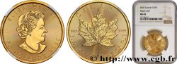 OR D INVESTISSEMENT 50 Dollars Maple Leaf Elisabeth II 2020
