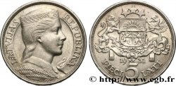 LATVIA 5 Lati 1931