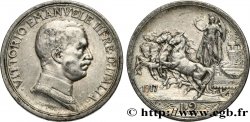 ITALIE 2 Lire Victor Emmanuel III 1917 Rome
