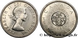 CANADA 1 Dollar Charlottetown-Québec 1964