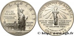 UNITED STATES OF AMERICA 1 Dollar Proof Statue de la Liberté, Ellis Island 1986 San Francisco - S