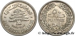 LIBAN 50 Piastres Cèdre du Liban 1952 Utrecht