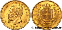 ITALIE 20 Lire Victor Emmanuel II 1878 Rome