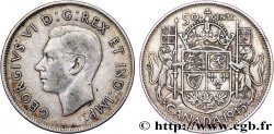 CANADA 50 Cents Georges VI 1945 