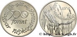 UNGHERIA 500 Forint Proof Busard cendré 25e anniversaire WWF 1988 Budapest