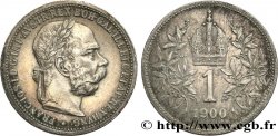 AUTRICHE 1 Corona François-Joseph Ier tête laurée 1900 Vienne