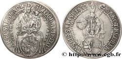 AUSTRIA - ARCHBISCHOP OF SALZBURG - GUIDOBALD VON THUN Thaler 1655 Salzbourg