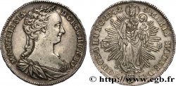 HONGRIE - ROYAUME DE HONGRIE - MARIE-THÉRÈSE 1/2 Thaler à la Madone 1742 Kremnitz