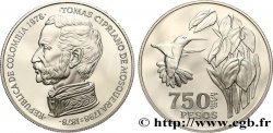 COLOMBIE 750 Pesos Colibri Proof 1978