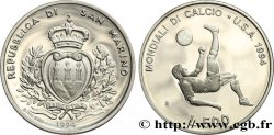 SAINT-MARIN 500 Lire Proof Coupe du Monde de Football 1994 Rome