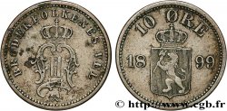 NORWAY 10 Ore Oscar II 1899