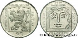 TCHÉCOSLOVAQUIE 25 Korun 50e anniversaire du Théâtre National Slovaque 1970