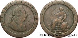 ROYAUME-UNI 2 Pence Georges III 1797 Soho
