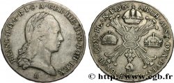 BELGIQUE - PAYS-BAS AUTRICHIENS 1 Kronenthaler François II 1796 Günzburg