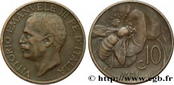 ITALIE 10 Centesimi Victor Emmanuel III 1928 Rome