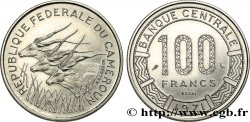 CAMEROUN Essai de 100 Francs République Fédérale du Cameroun, antilopes 1971 Paris