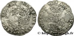 PAYS-BAS ESPAGNOLS - COMTÉ DE FLANDRE - ALBERT ET ISABELLE Escalin au paon 1616 Bruges
